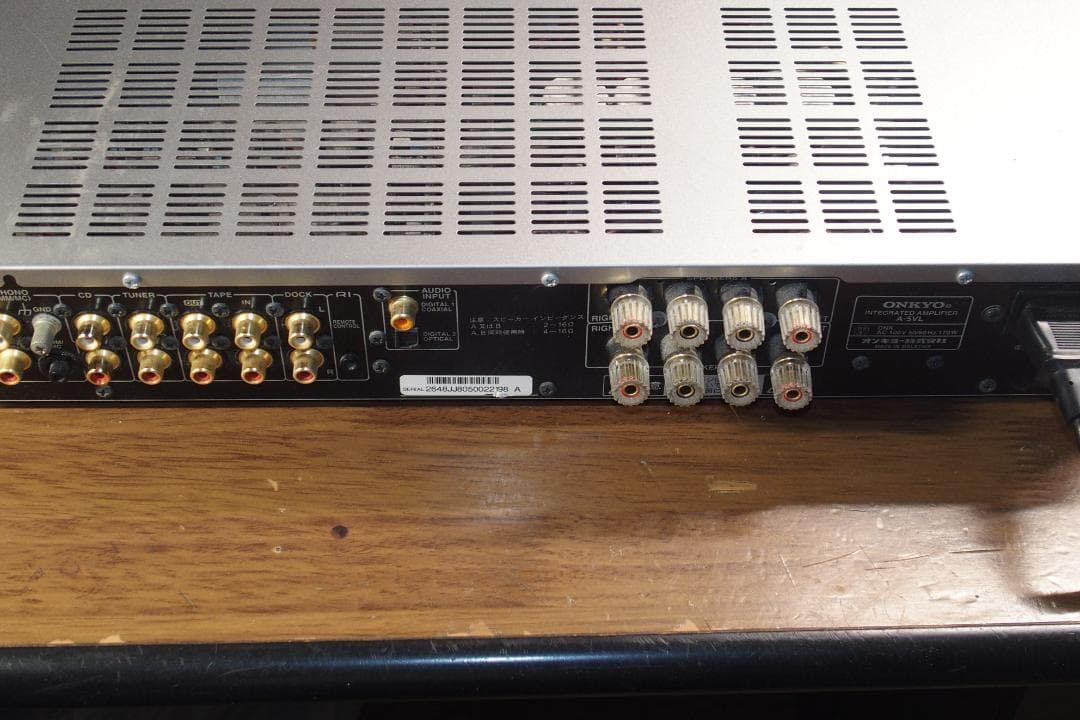 1*6様 ONKYO A-5VL プリアンプ　９０ｗ＋９０w（４Ω）