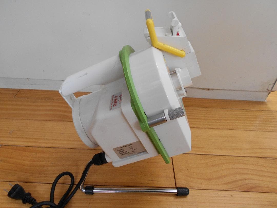 中古　千葉工業所 電動ネギ平ジュニア ホワイト