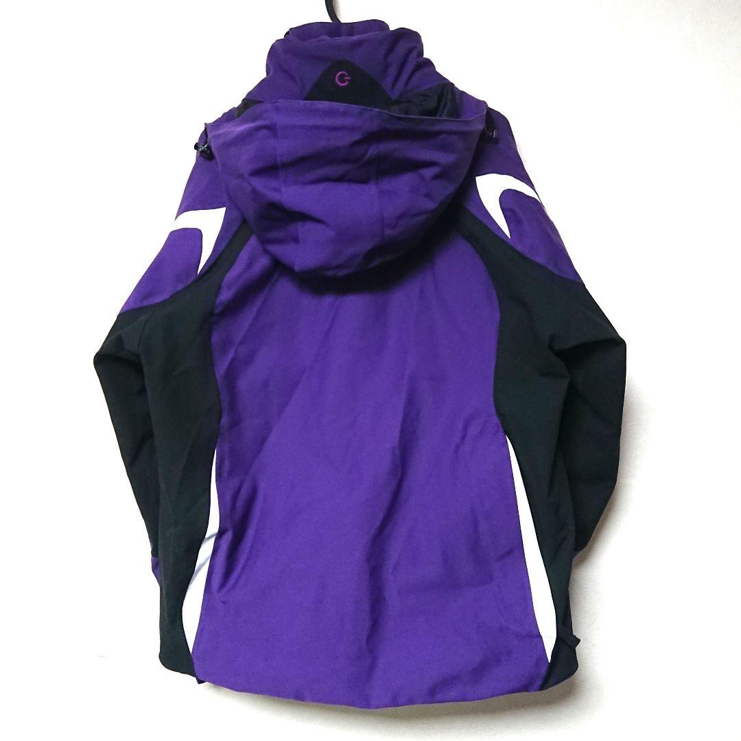送料無料【GOLDWIN】紫×黒×白スキージャケット M
