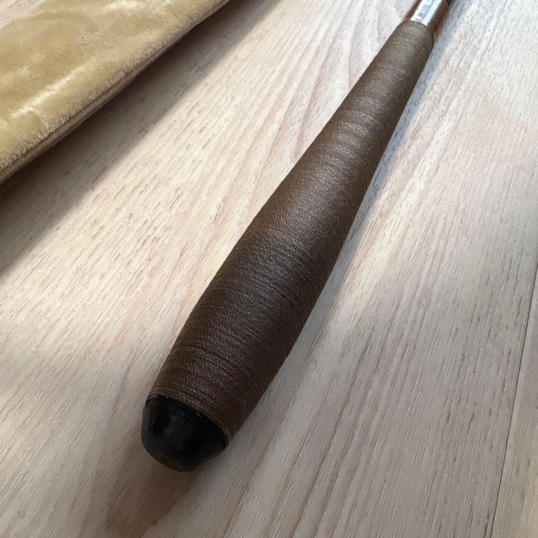 狐綾紋 中硬 18 ヘラ竿 鯉竿