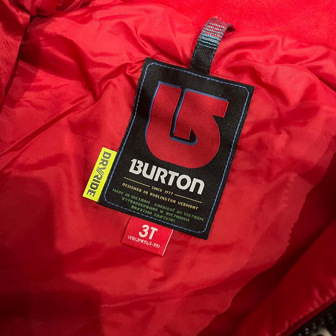 BURTON バートン 3T スノーウェア  車柄
