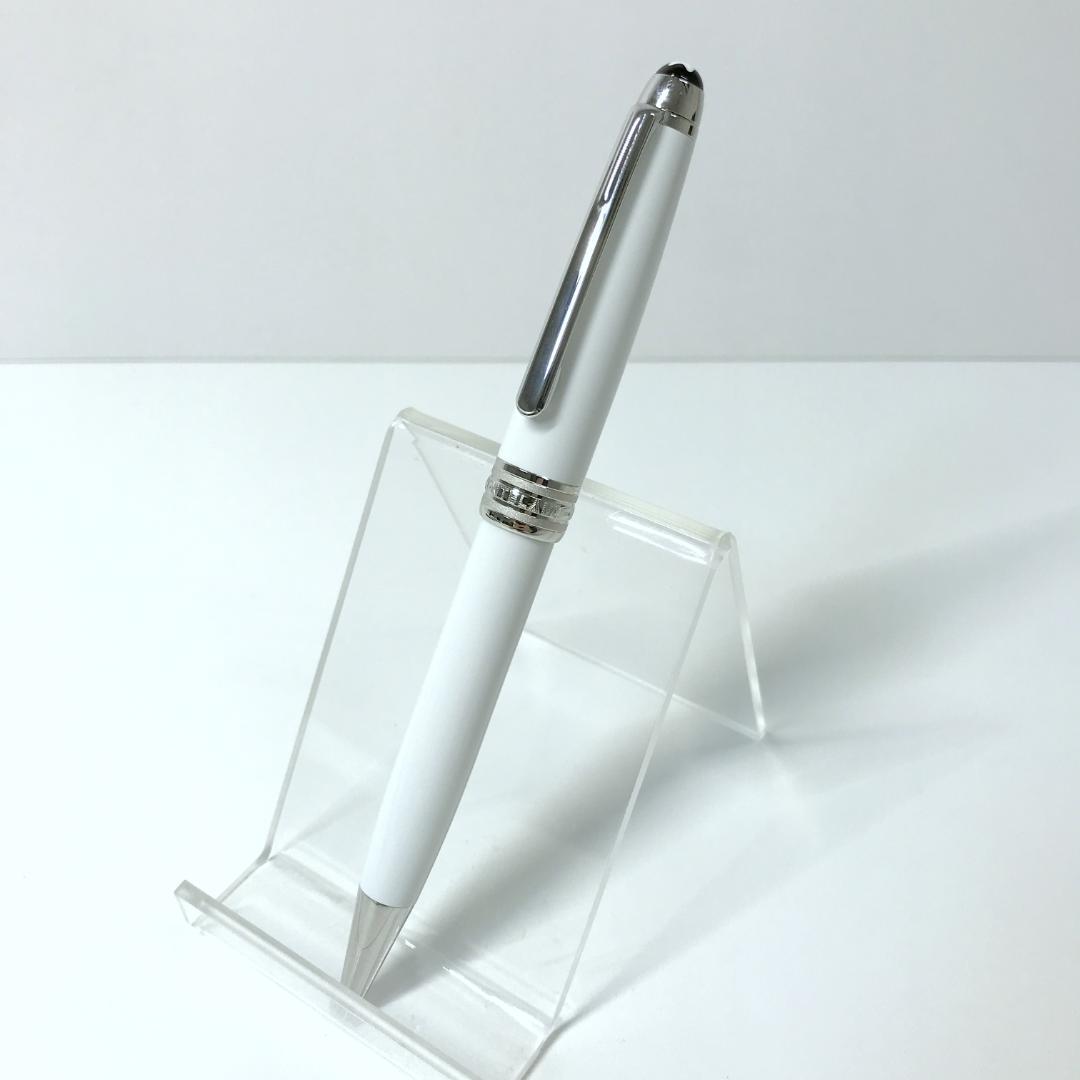 【ほぼ未使用】MONTBLANC マイスターシュテュック ホワイトソリテール