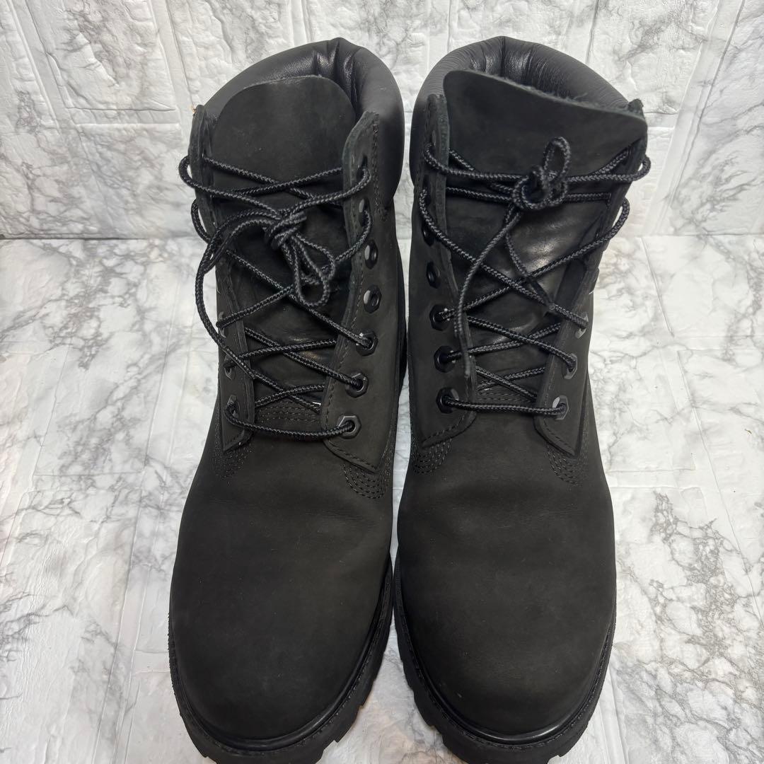 【美品】ティンバーランド 6インチプレミアムブーツ 10073 ブラック 26