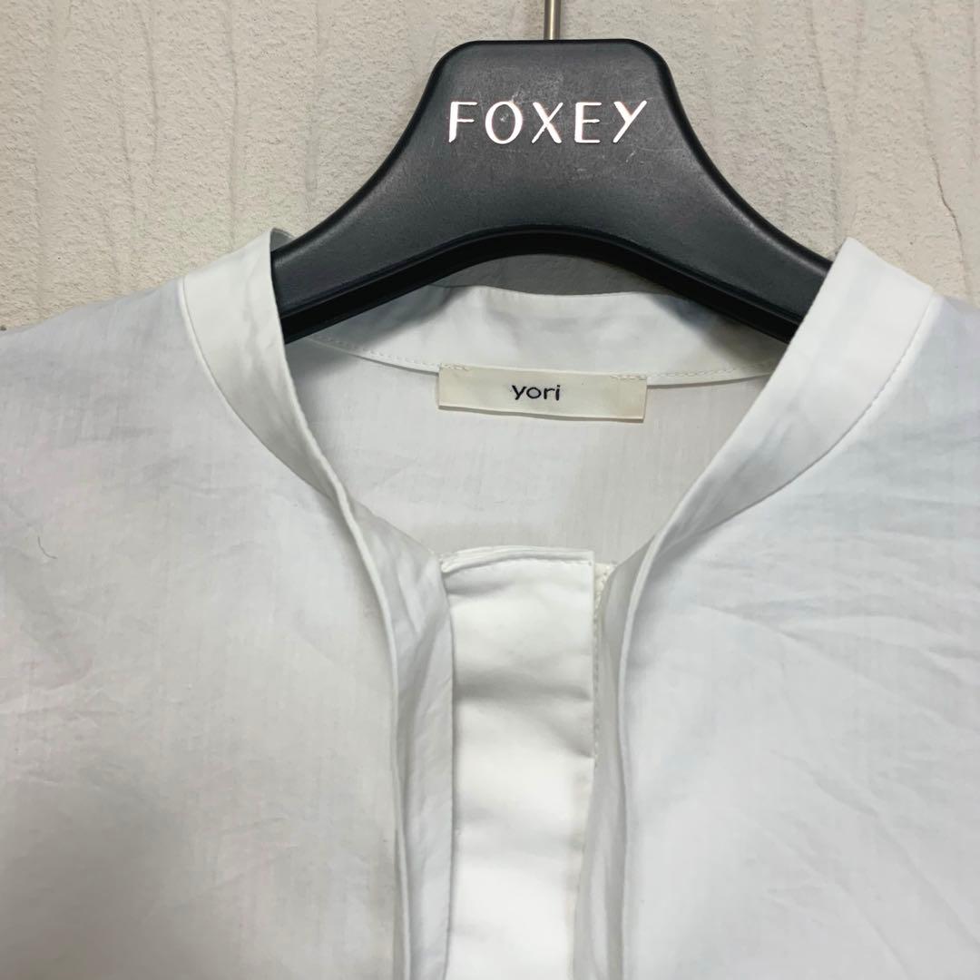 専用♡yori【2021年 完売モデル/ボウタイ◆リボンパフスリーブブラウス】