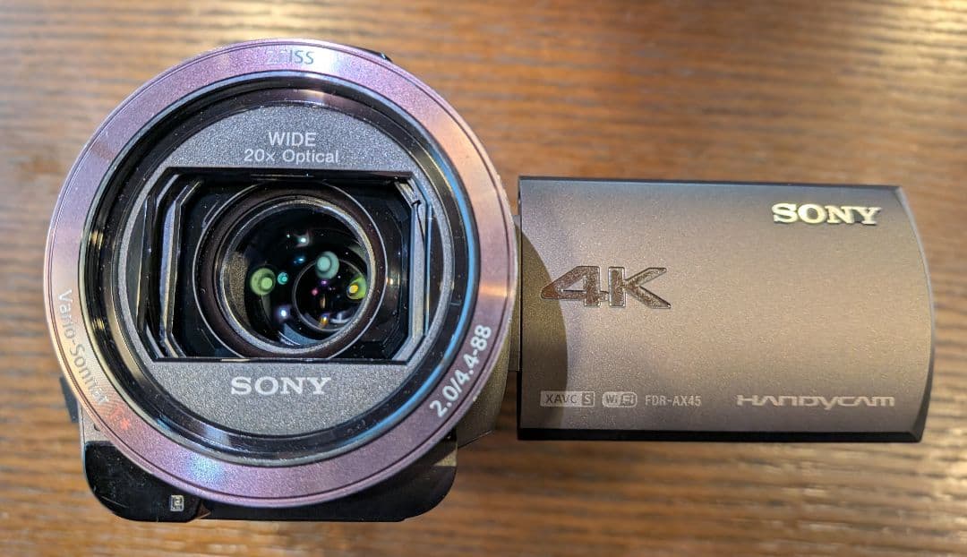 SONY ハンディカムFDR-AX45&ワイヤレスマイクECM-W1M他