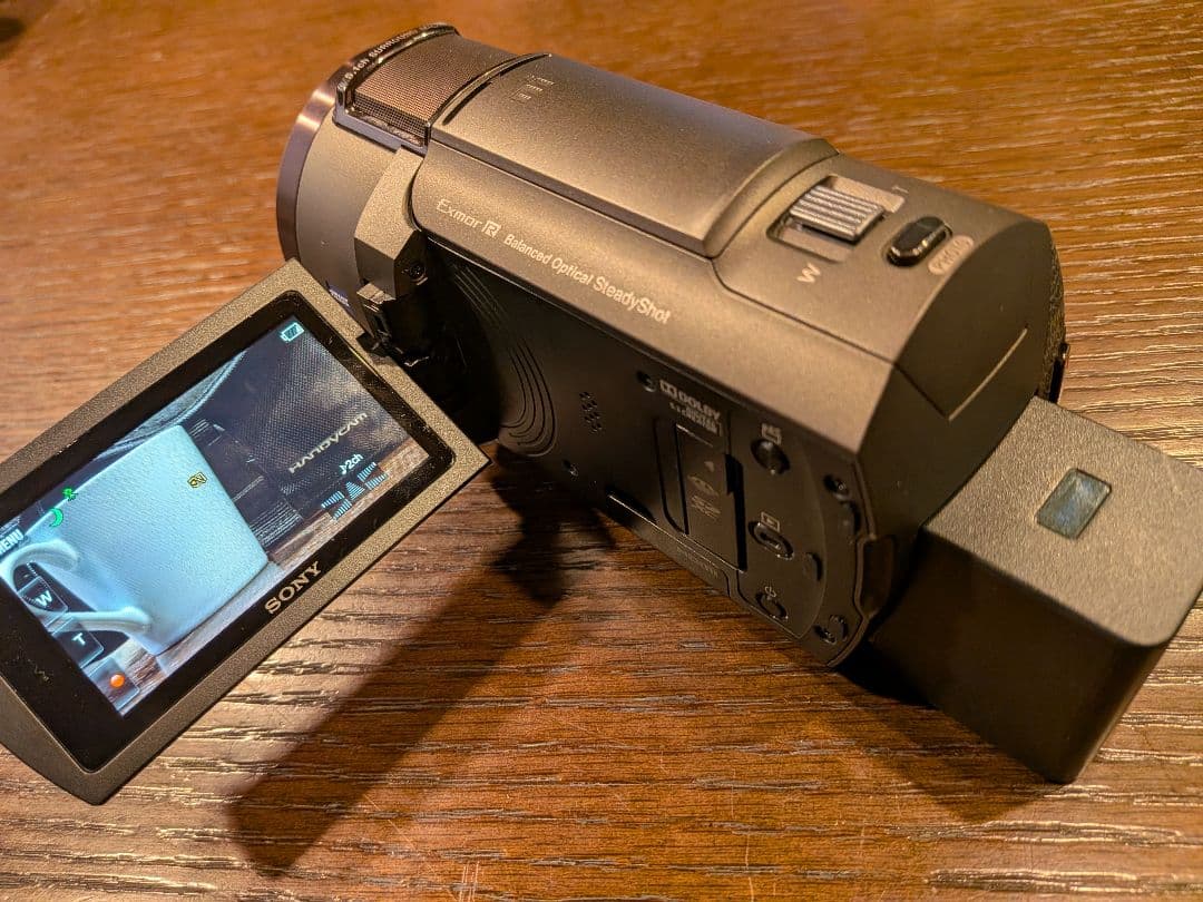 SONY ハンディカムFDR-AX45&ワイヤレスマイクECM-W1M他