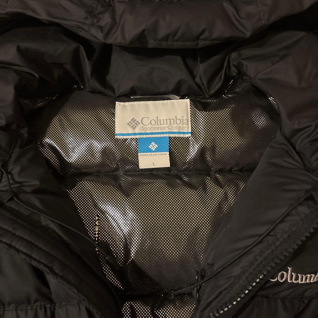 Columbia ブラック ダウンジャケット L