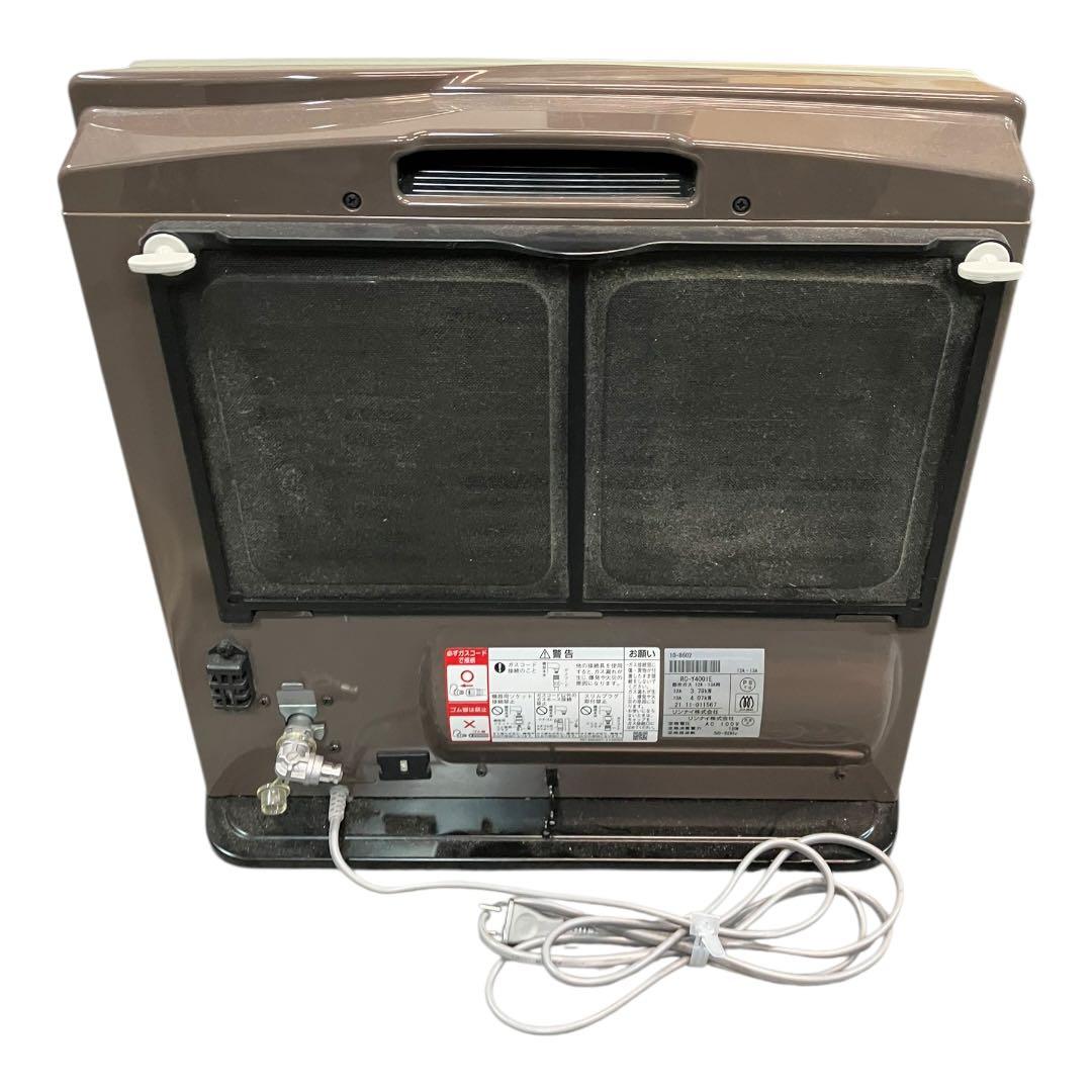 ガスファンヒーター RC-Y4001E 都市 11畳〜15畳 21年製