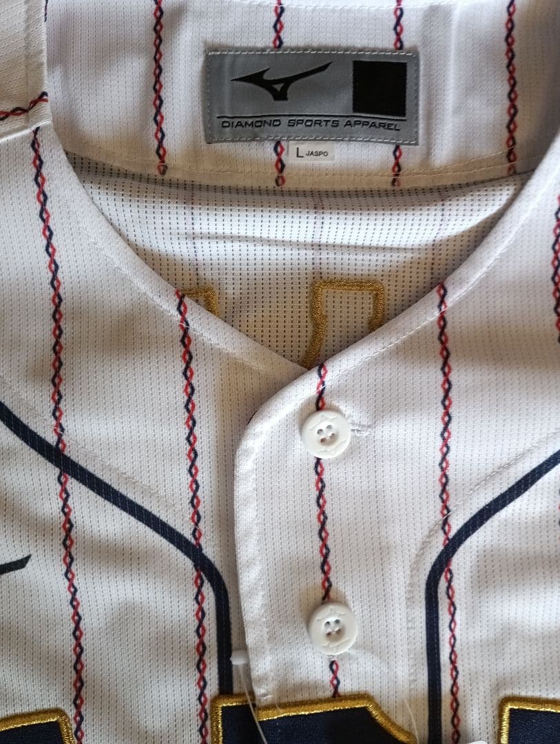 プロ野球　直筆サインユニフォームLサイズ牧選手　侍ジャパン　DeNAベイスターズ