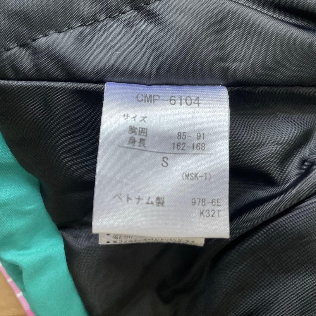 デサントDESCENTEスキーウェア　上下セット　デモチーム　中古　サイズS