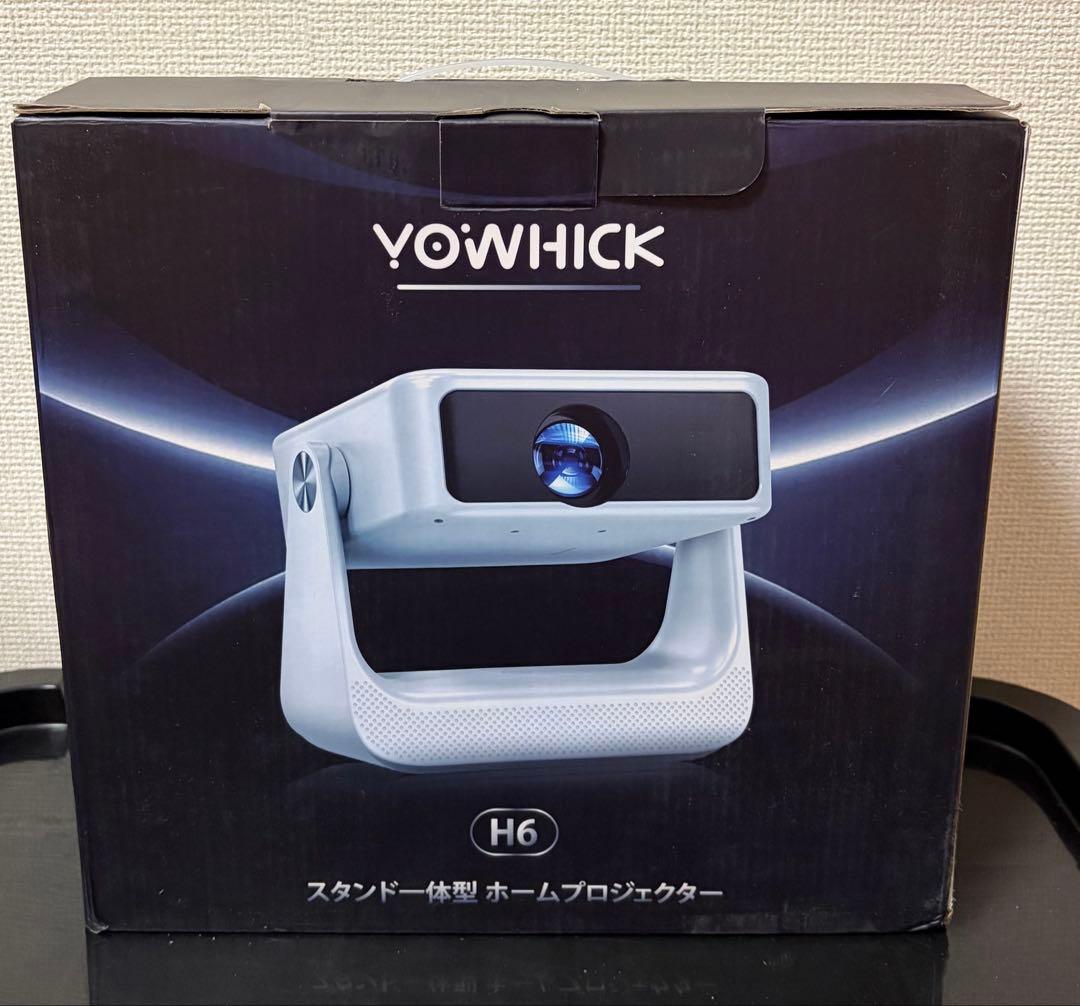 YOWHICK プロジェクター 1500ANSI 自動台形補正 4K対応
