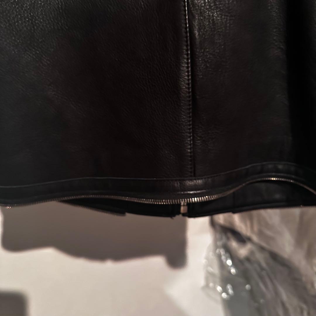 最終値下げ　UNUSED レザー ベスト