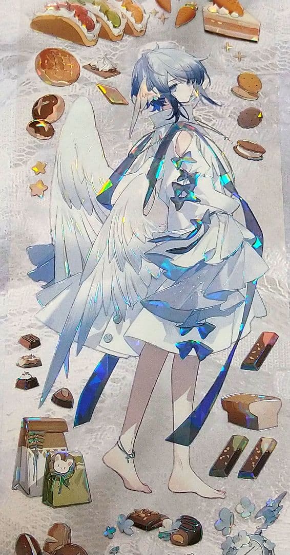 J772＃坠落人间(贝壳光)flake切り売り海外人物マステ女の子男の子