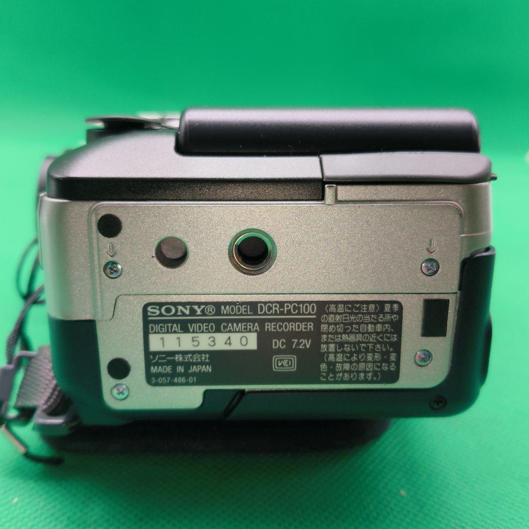 【動作確認OK】SONY ソニー Handycam DCR-PC100 ミニDV