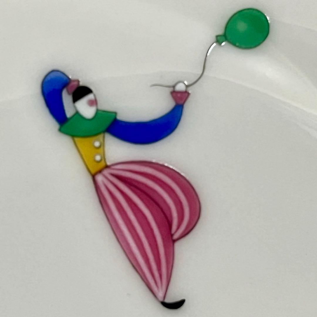 ⭐️新品未使用⭐️香蘭社 愉快な仲間 金彩大皿1中皿5パーティセット サーカス 廃盤