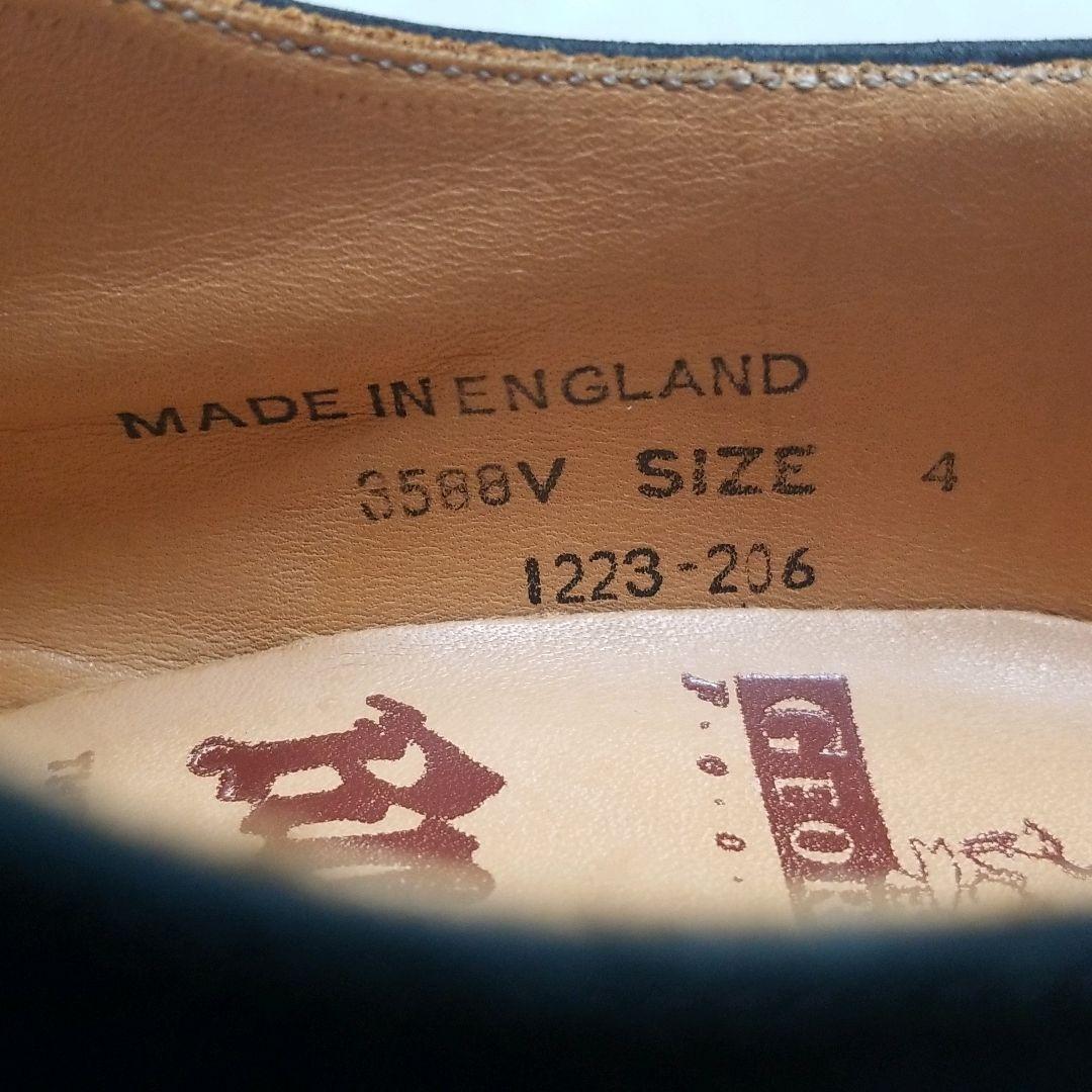 ジョージコックス ギブソン ラバーソール RNA別注 黒 白 レオパード 23