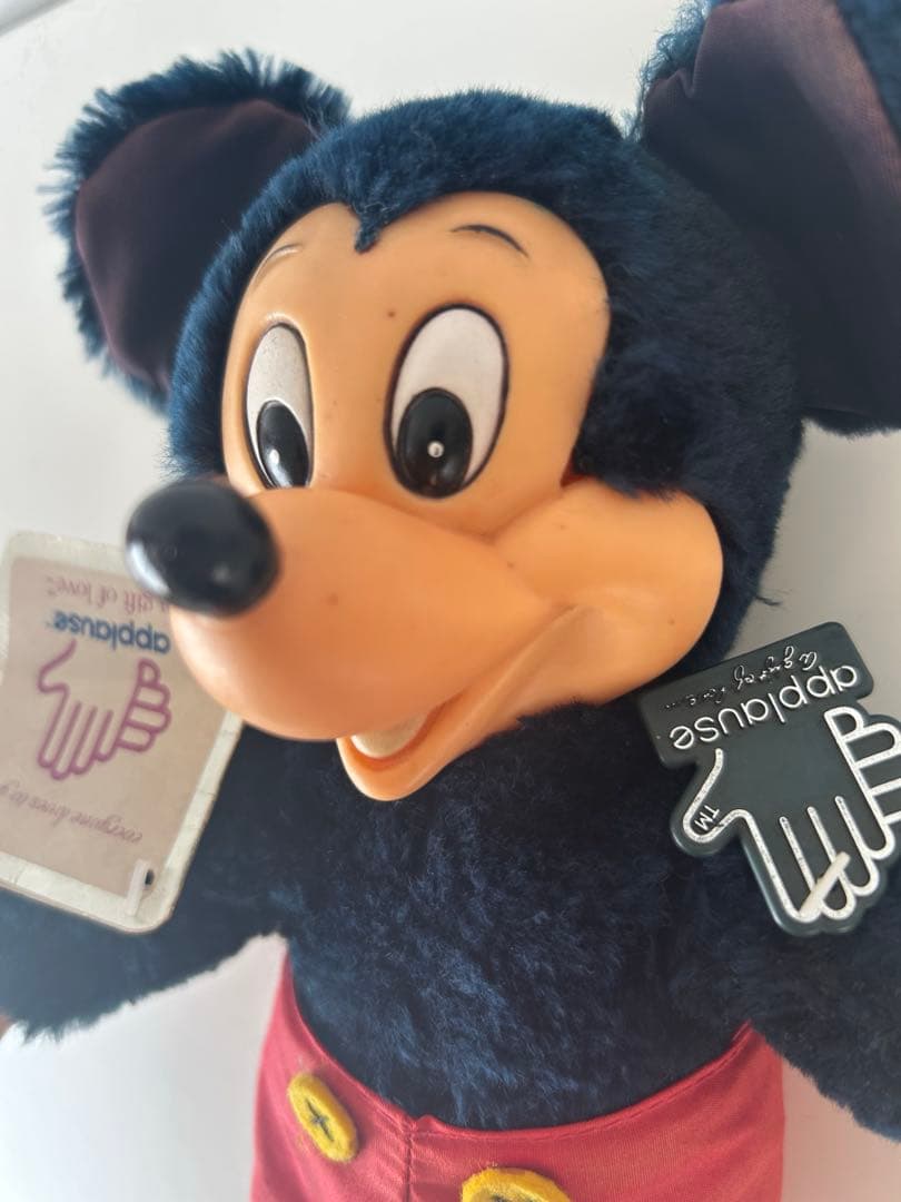 applause社製ミッキーマウス　ミニーマウス　オールドミッキー　1980年代