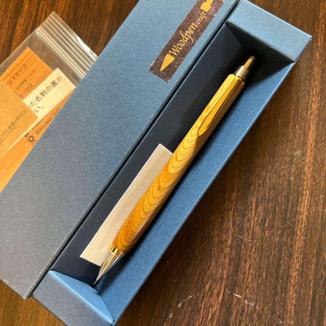 ウッドペンクラフト シャーペン　 みくらぐわ