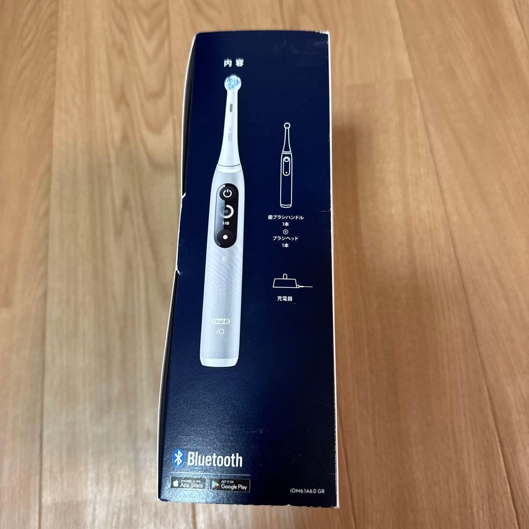 Oral-B iOシリーズ 6 電動歯ブラシ 本体 グレーオパール