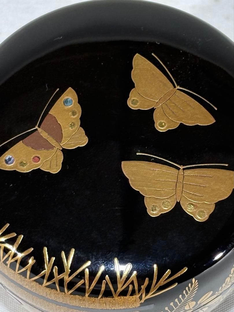 人間国宝　一后一兆作　野々宮 棗　美品　共箱　茶道具　送料込