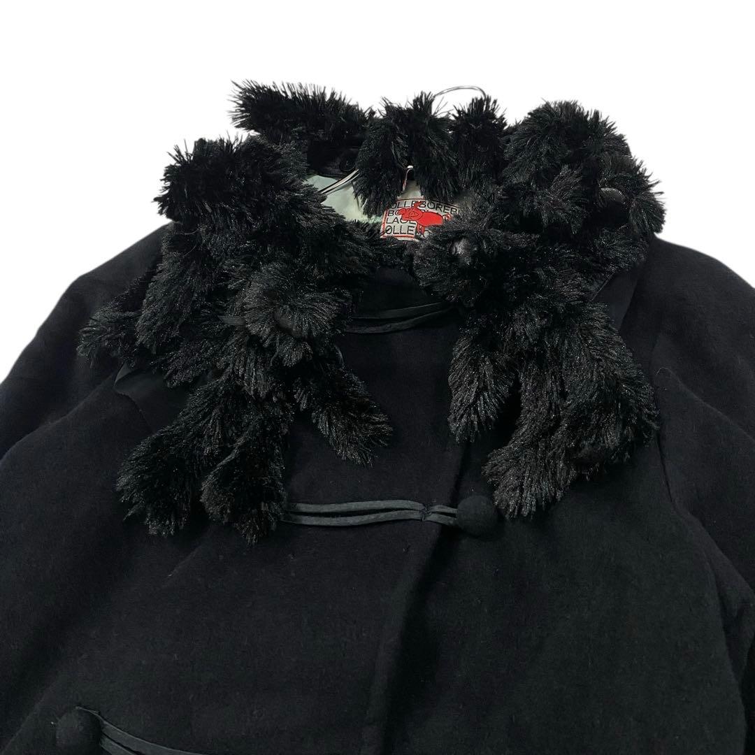 美品 OLLEBOREBLA アルベロベロ ノーカラーコート レディースL