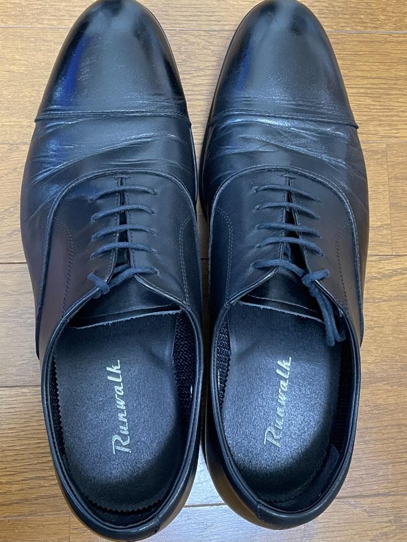 アシックス　ランウォーク　WR421S　ストレートチップ　26.5㎝EEEE黒