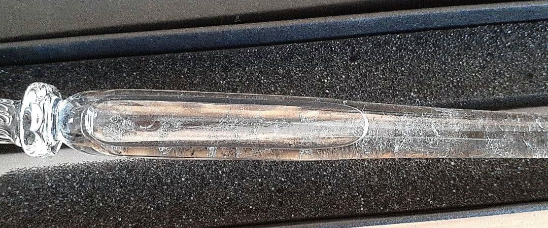 ガラス工房まつぼっくり　ガラスペン　ストームガラス　未使用