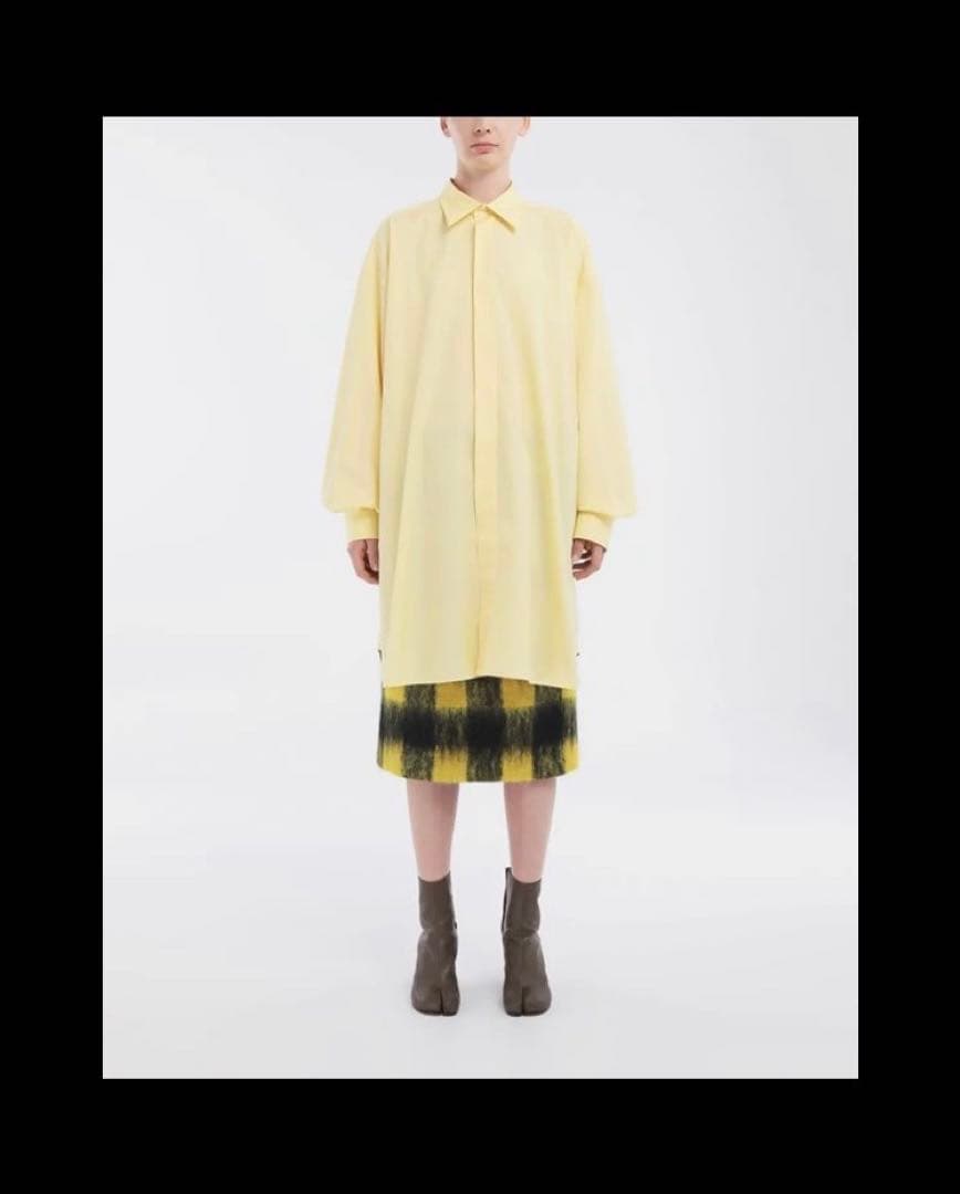 Maison margiela マルジェラ　オーバーサイズ　シャツ　ワンピース