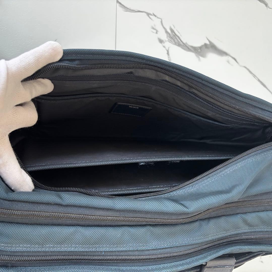 TUMI✨ ALPHA3 2WAY SHIPS別注　ビジネスバッグ　ネイビー