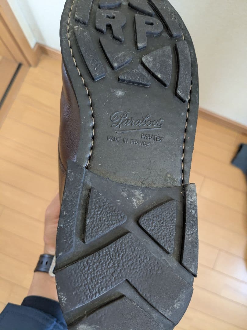 パラブーツ　ボーリュー　Paraboot BEAULIEU　革靴　メンズ