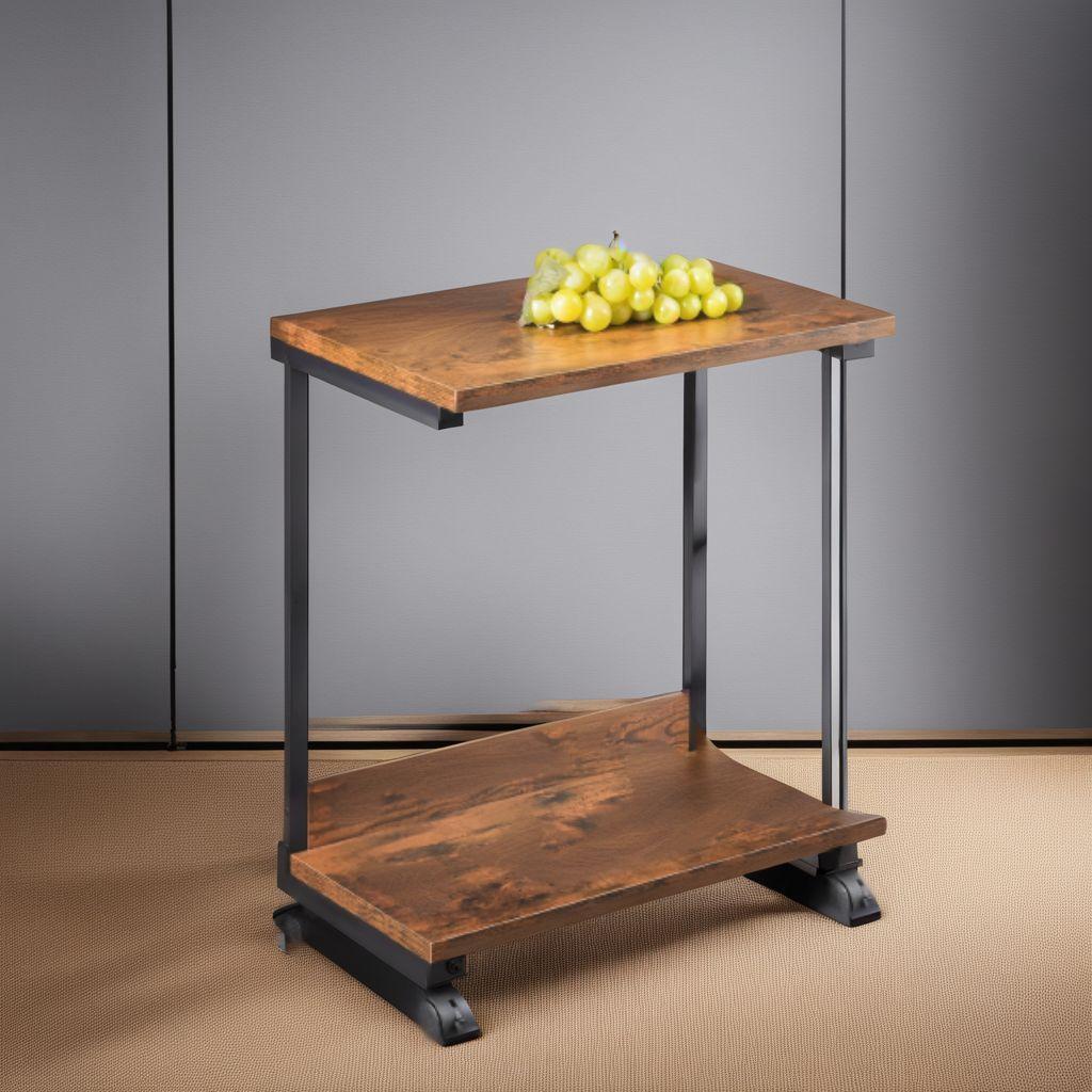 サイドテーブル キャスター付き 機能的 スタイリッシュ