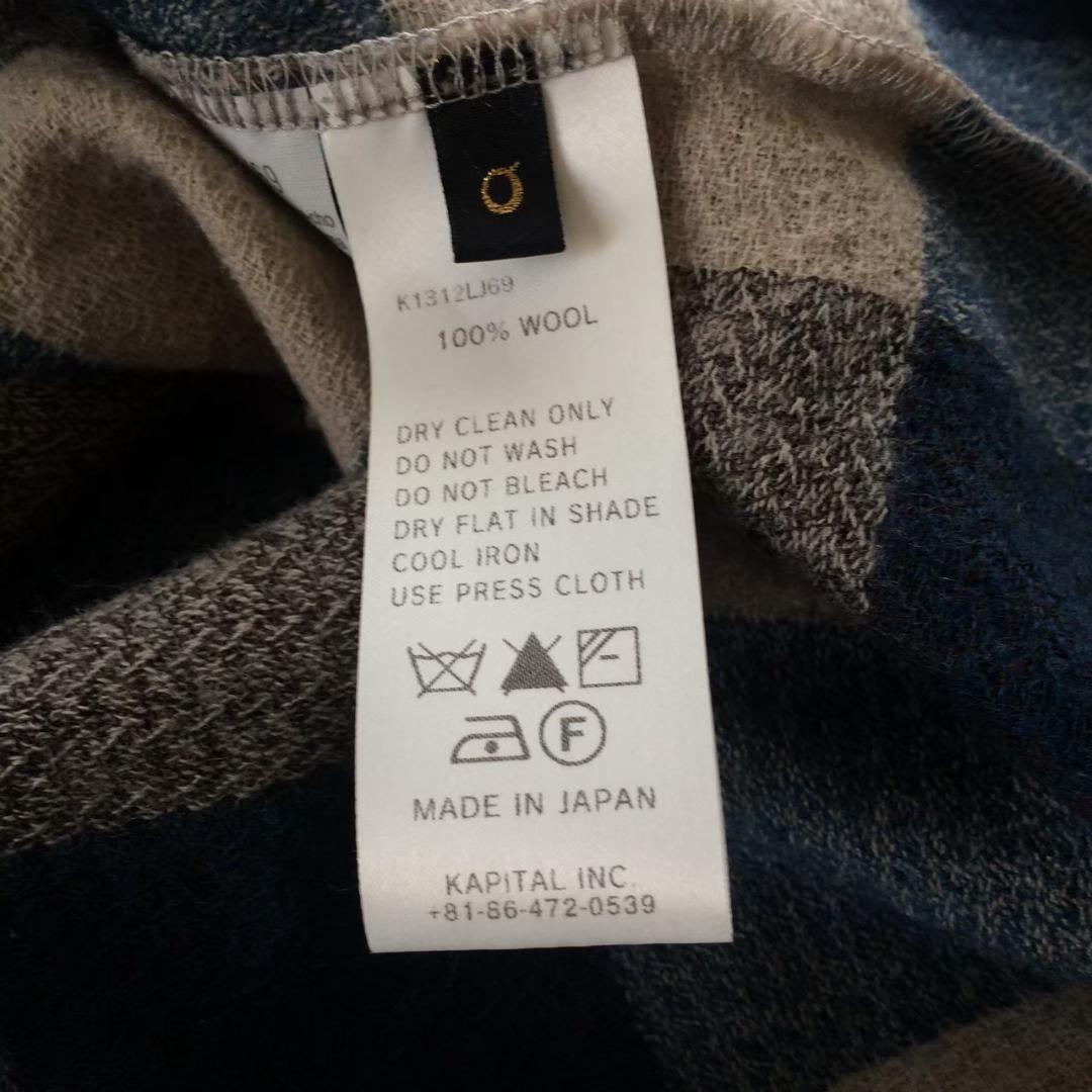 【KAPITAL】 キャピタル デザインダッフルコート X202