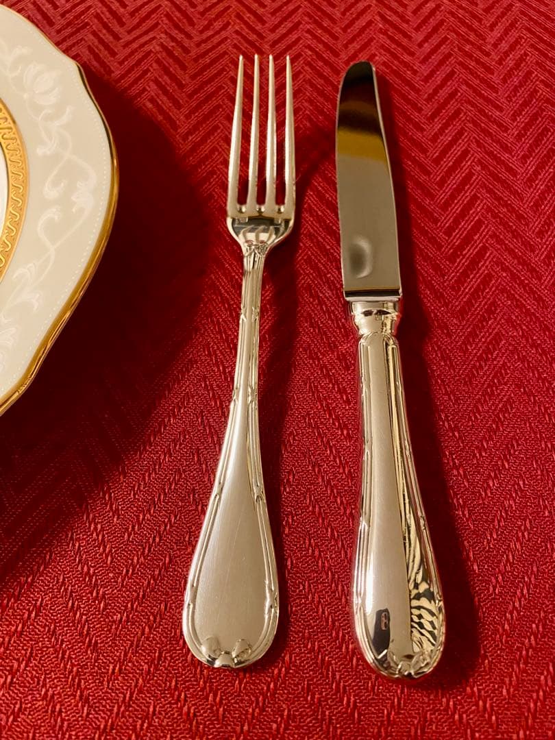 【あいさま専用商品☆美品☆】クリストフル リュバン デザートサイズ4セット