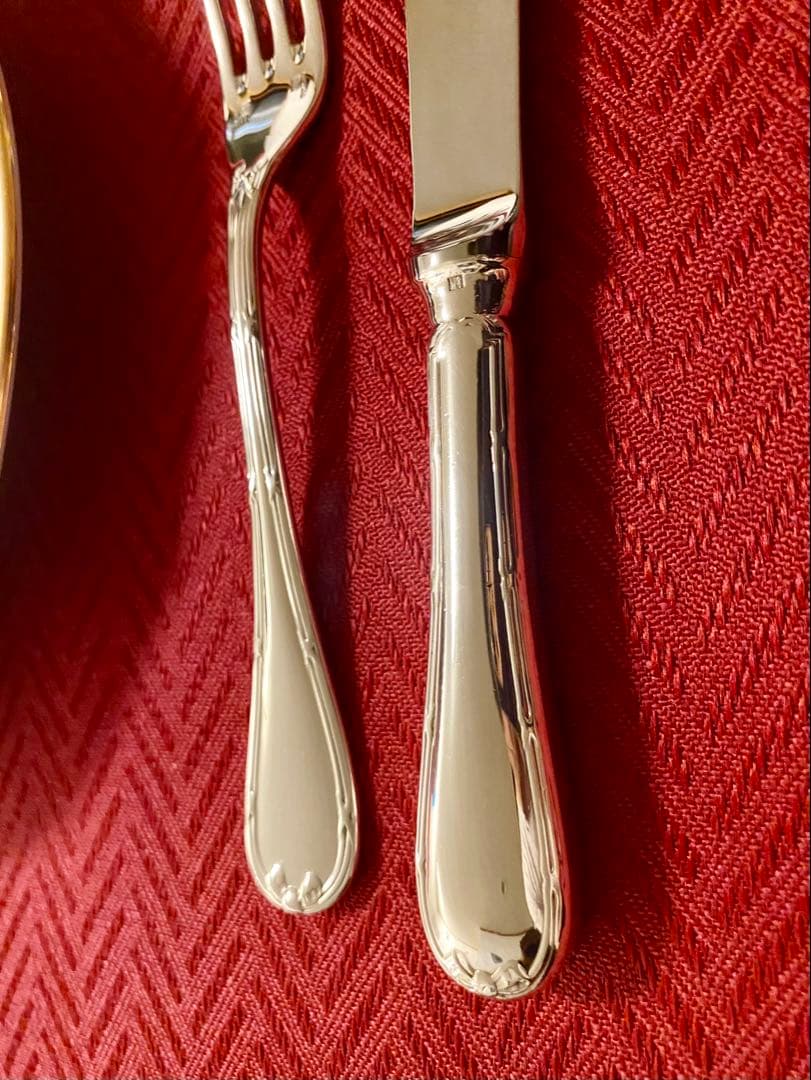 【あいさま専用商品☆美品☆】クリストフル リュバン デザートサイズ4セット