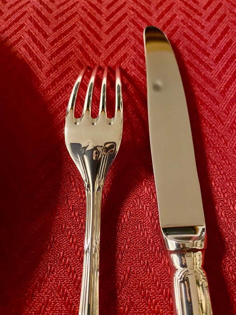 【あいさま専用商品☆美品☆】クリストフル リュバン デザートサイズ4セット