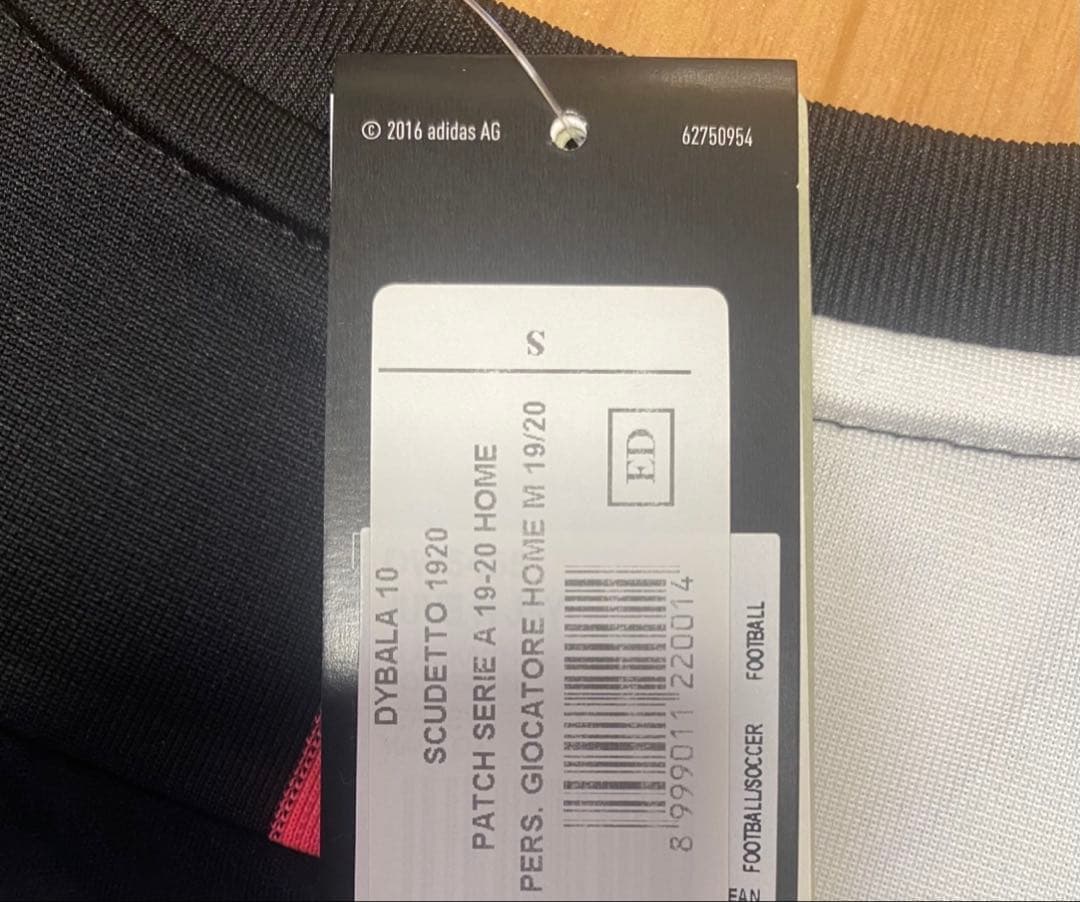 ゾ*）様 正規品　ディバラ　19/20シーズン　ユベントス　ユニフォーム　M
