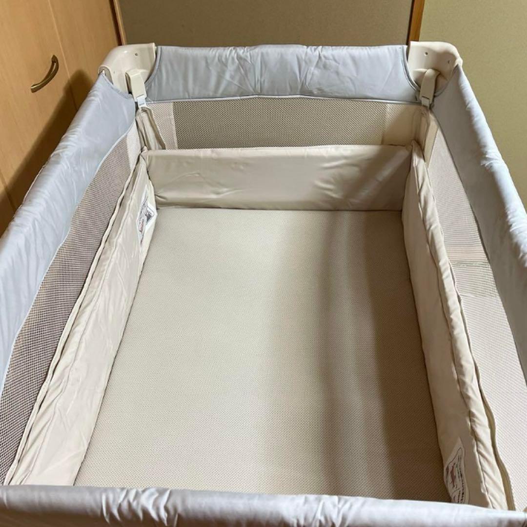 Apric/アプリカ/ココネルエアー/ベビーベッド/ 美品
