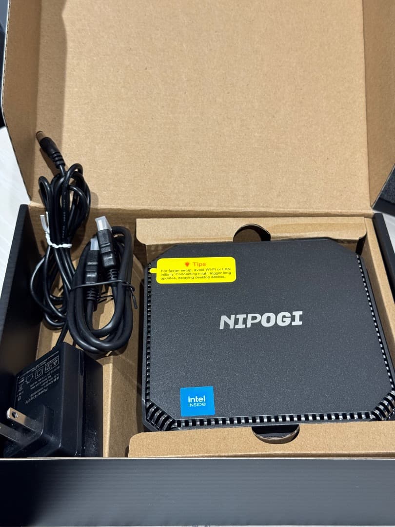 ミニPC NIPOGI Mini PC AK2Plus 512GB+16GB