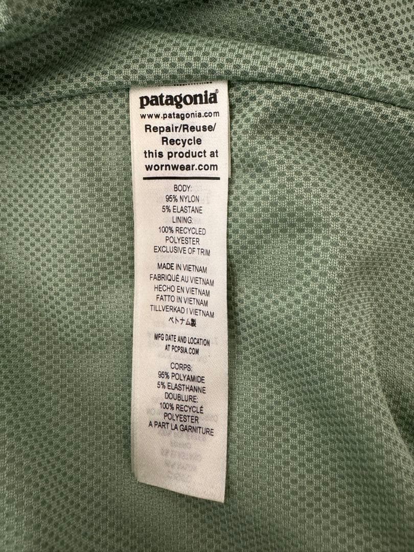【美品】Patagonia バギーズジャケット Lサイズ　カーキ 撥水