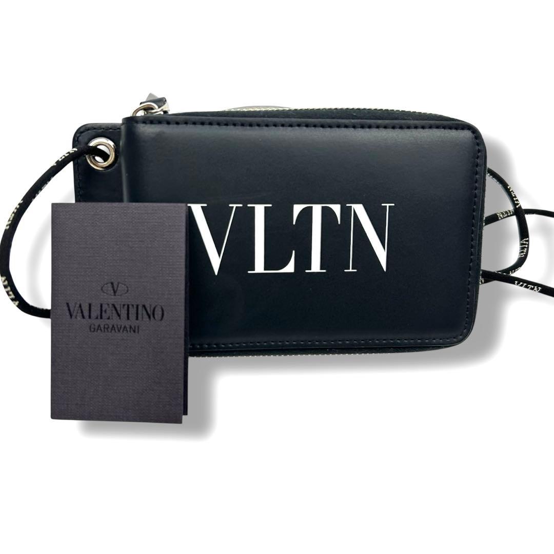 ヴァレンティノ ネックストラップウォレット　VLTN ショルダーバッグ 財布