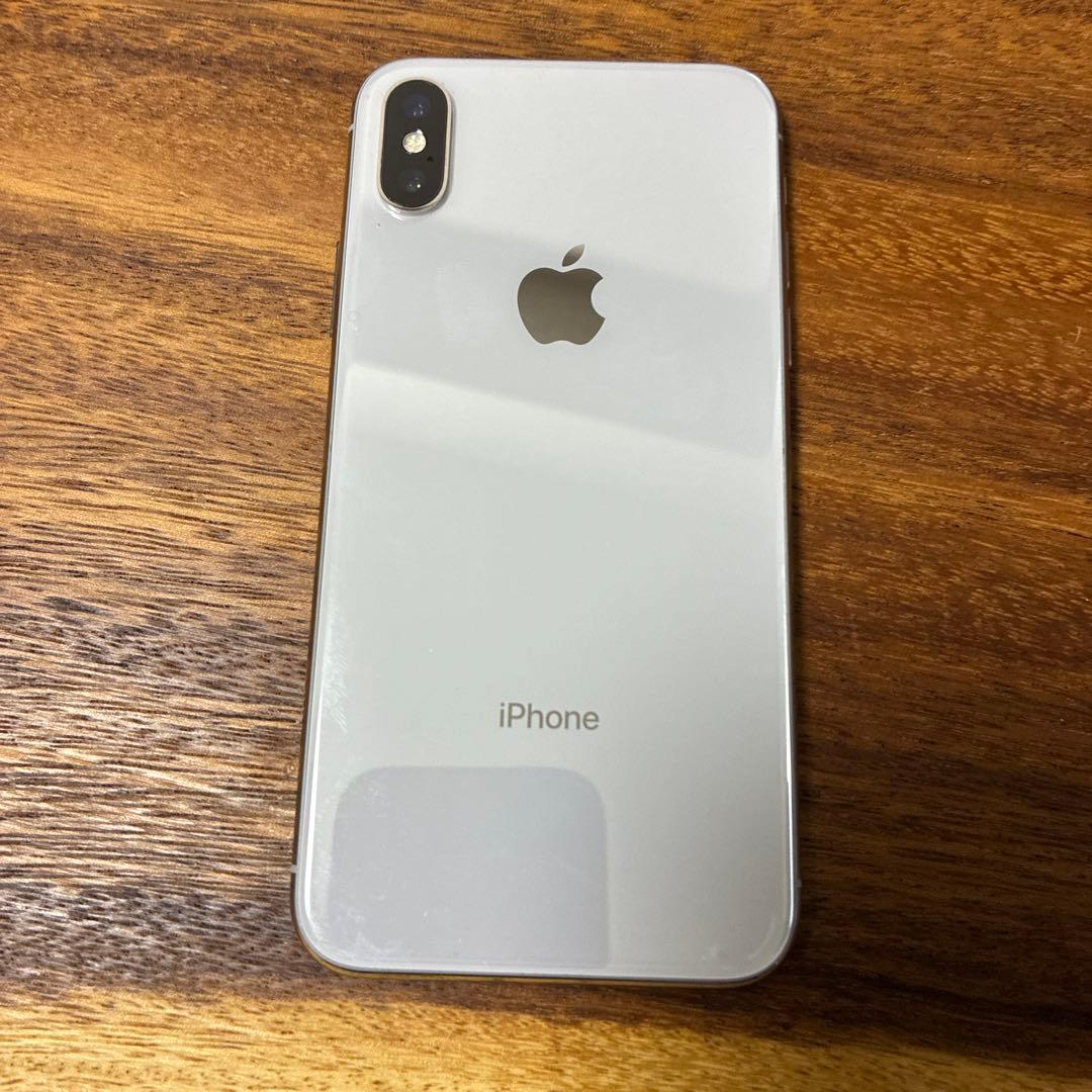Apple iPhone X シルバー 本体　256GB SIMフリー