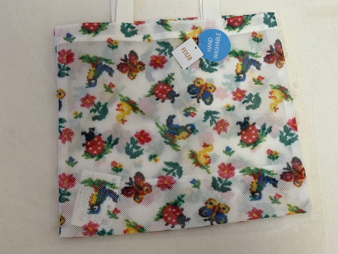 新品★フェイラー★ハイジ柄メッシュバッグ★百貨店2025年購入