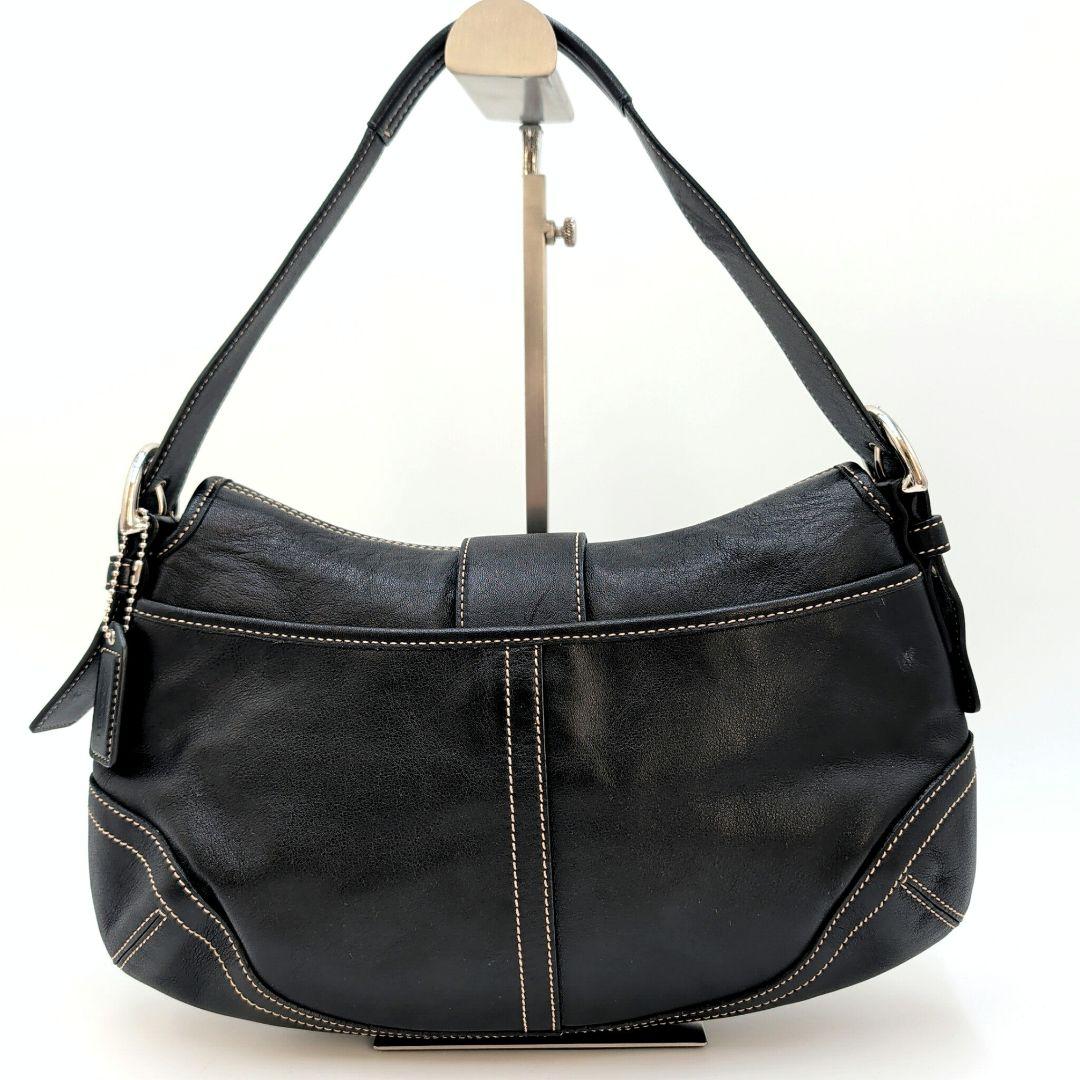 COACH SOHO ハンドバッグ y2k ソーホー ワンショルダー レザー 黒