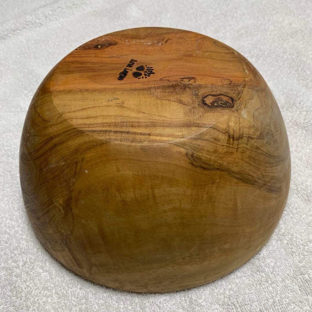 Arte Legno（アルテレニョ）オリーブウッド ボウル 22cm 稀少