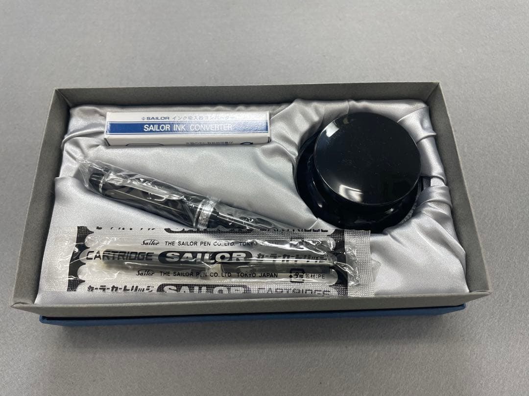 【未使用】セーラー万年筆プロフェッショナルギア21K(H-M)インクセット廃番