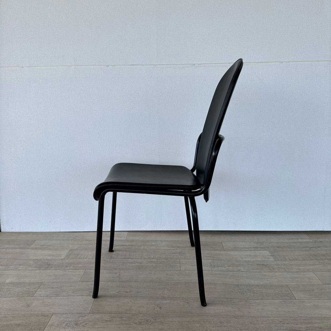 イタリア製　革　レザー　cidue チェア　ダイニングチェア