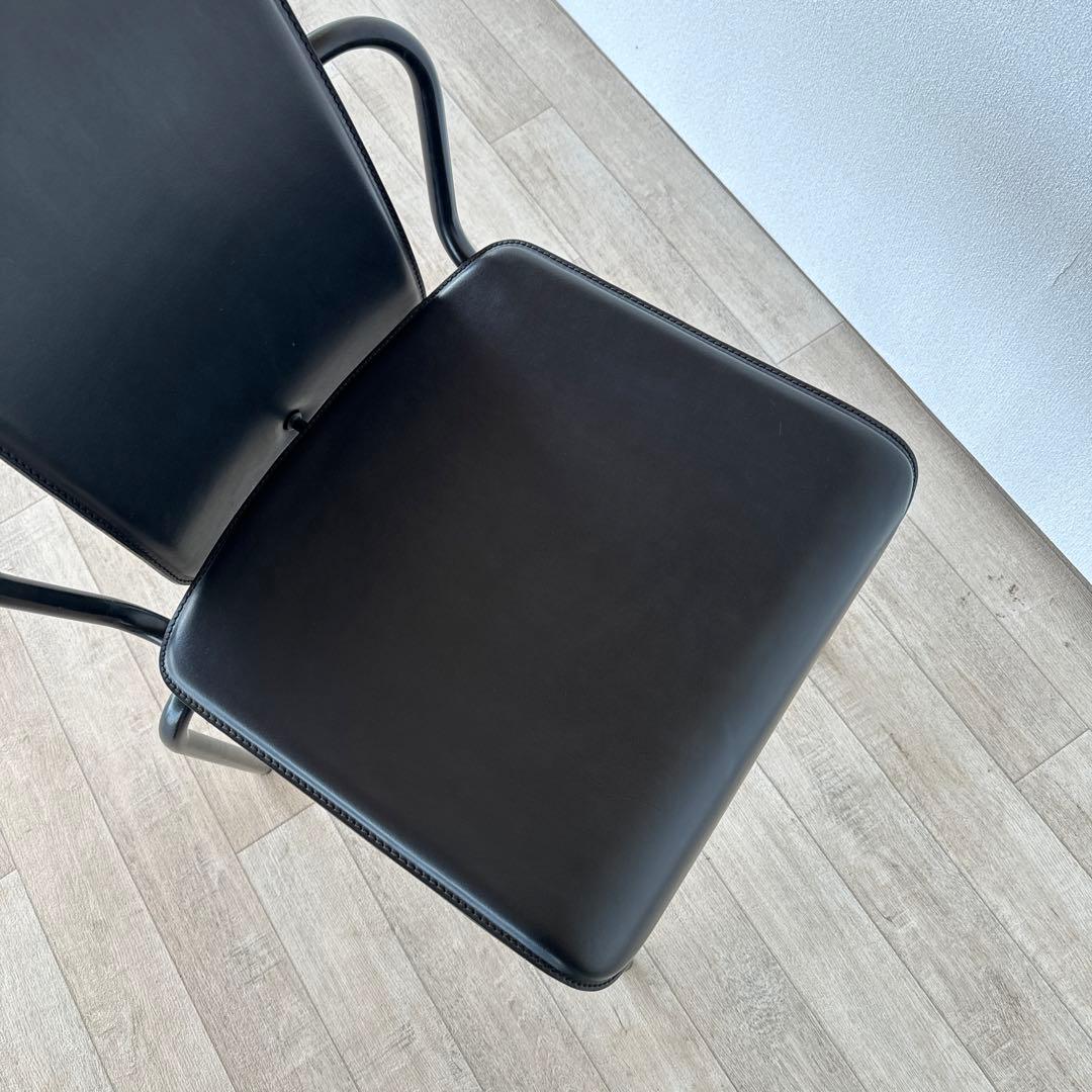 イタリア製　革　レザー　cidue チェア　ダイニングチェア