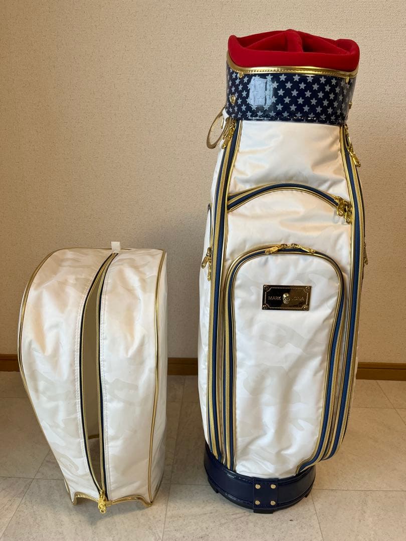 【定価10万】MARK&LONA ゴルフバッグ キャディバッグ 美品