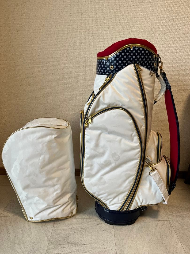 【定価10万】MARK&LONA ゴルフバッグ キャディバッグ 美品