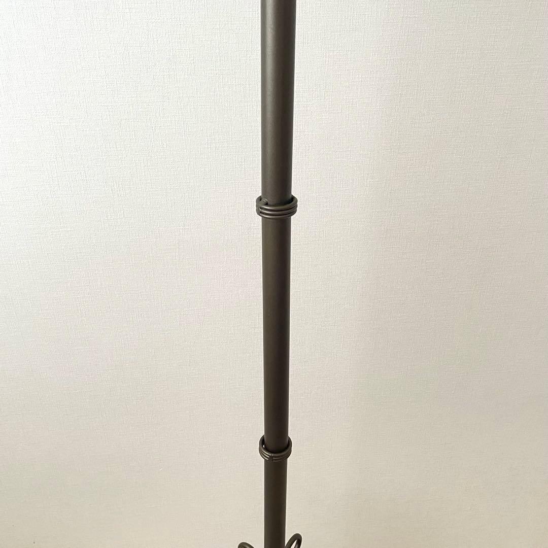 【美品】 アイアンポールハンガー アンティーク コートハンガー セレスティア